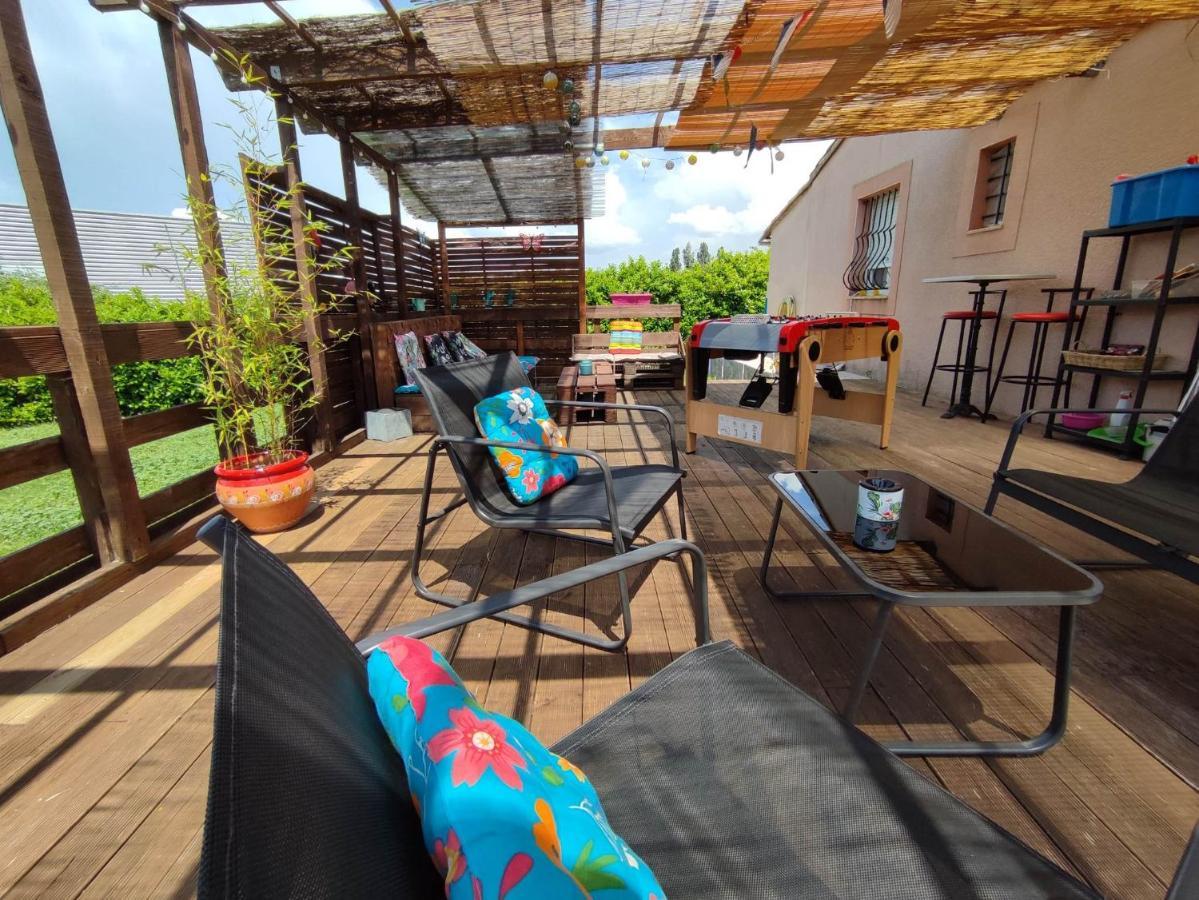 Le Cosy Occitan Villa Chaleureuse Independante Baignoire Terrasse Jardin قرقشونه المظهر الخارجي الصورة