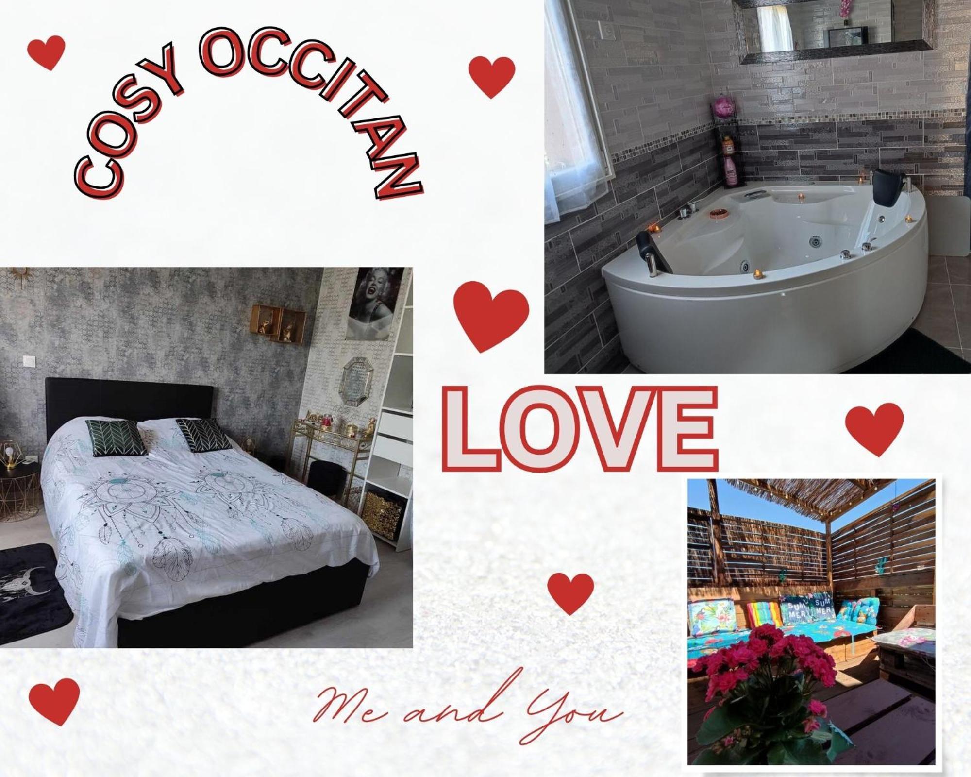 Le Cosy Occitan Villa Chaleureuse Independante Baignoire Terrasse Jardin قرقشونه المظهر الخارجي الصورة